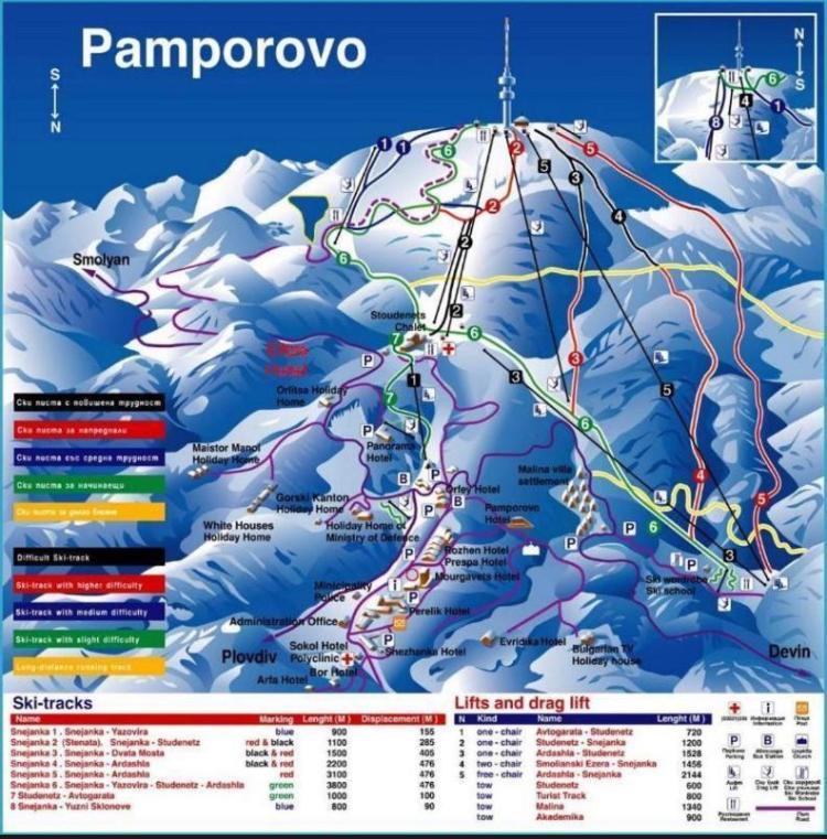 Замъка 1 Aparthotel Pamporovo Exterior photo